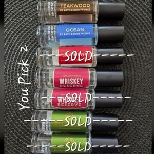 🛍BOGO 50% OFF❤️💙🤎👃NWT‼️ BBW *You Pick 2* Men's Mini Cologne Sprays